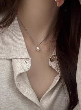 MaisonCleoS999纯银淡水珍珠链