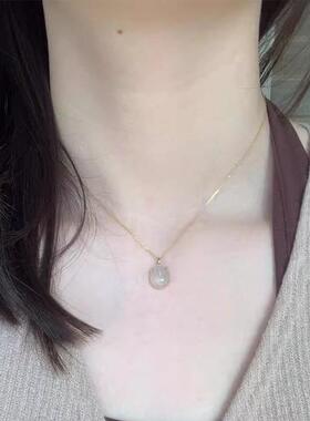 MaisonCleo和田玉貔貅锁骨链