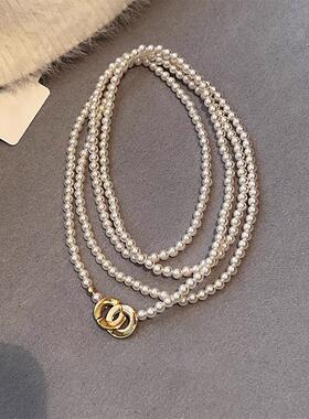 MaisonCleo小米珠珍珠叠戴项链