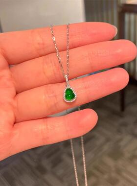 MaisonCleo帝王绿小葫芦项链