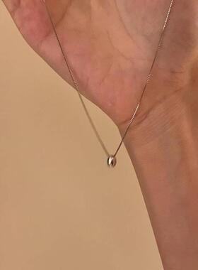 MaisonCleoS925小银豆锁骨链