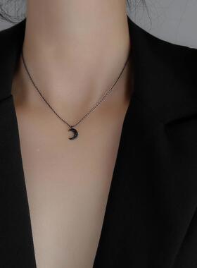 MaisonCleo暗黑星球设计感锁骨链