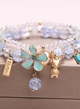 MaisonCleo女童森系水晶手链