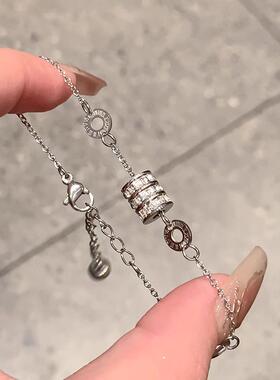 MaisonCleo带钻小蛮腰手链女生闺蜜手链轻奢小众罗马手串精致手饰