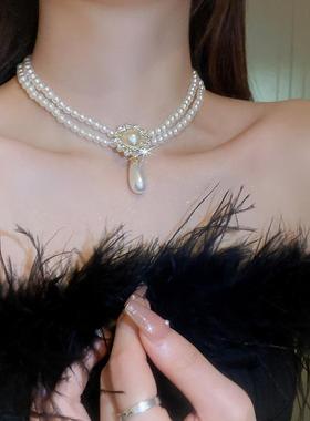 MaisonCleo复古双排轻奢风项链