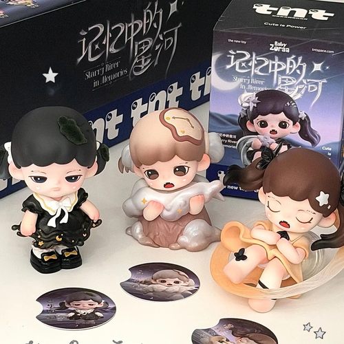 TNTSPACE官方正品Zoraa记忆中的星河系列盲盒摆件玩具手办礼物 - 图1