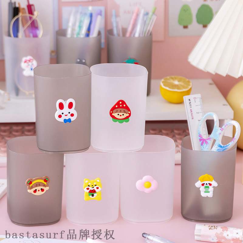 速发Ins simple black and white cartoon cute patch plastic pe - 图3