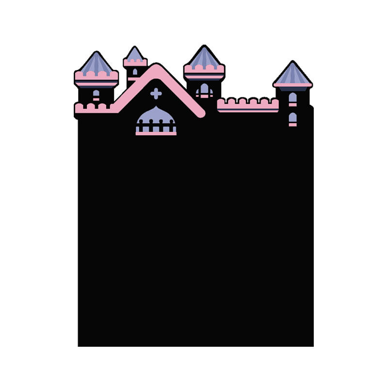 现货速发公主儿童房间布置孩卧室墙面软装饰磁性黑板涂鸦墙贴家用,淘宝优惠券,粉丝福利购,淘宝优惠卷