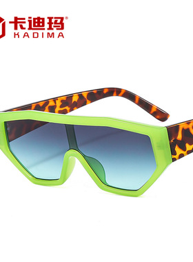 极速20b22新款欧美连身镜片太阳眼镜果冻色骑行运动男女太阳眼镜