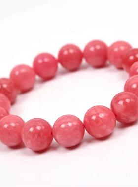 极速红纹石d手链女单圈手串绕指柔红纹玉学生情侣饰品姻缘饰品女