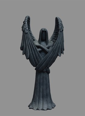极速Dark Angel Stmatue Resin Ornaments Dark Angel Sculpture