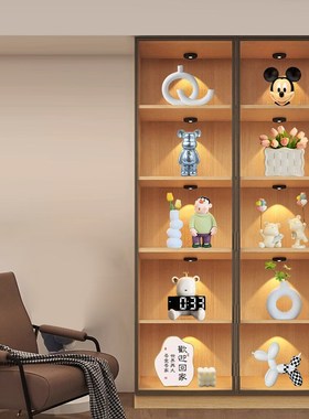 现代电视柜装饰摆件轻奢高档酒柜客厅玄关书柜展示柜软装搭配摆设