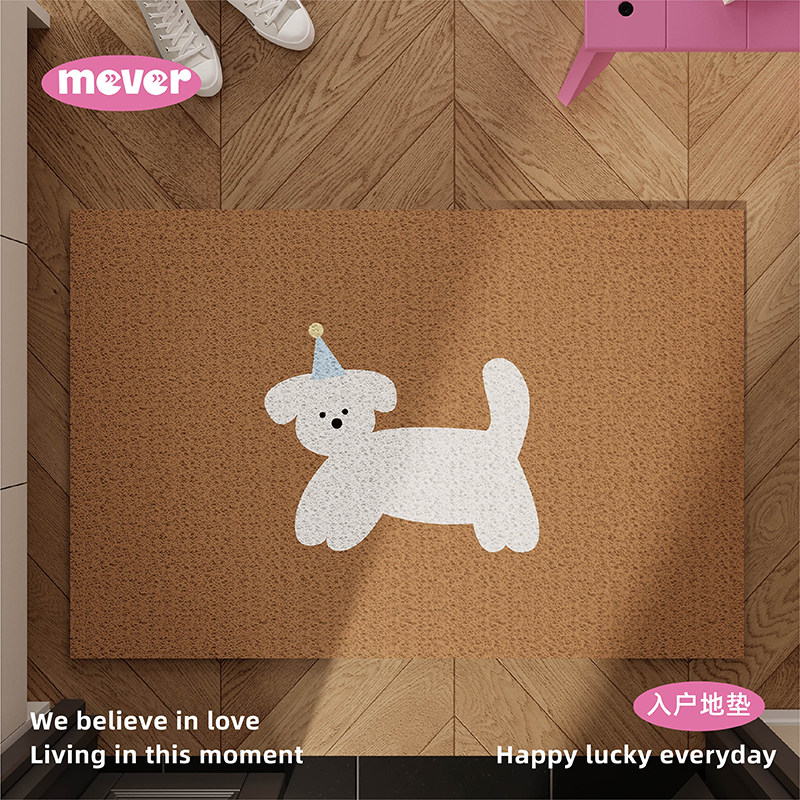 韩式简约ins风入户地垫丝圈防滑脚垫地毯进门垫玄关大门口可裁剪,淘宝优惠券,粉丝福利购,淘宝优惠卷