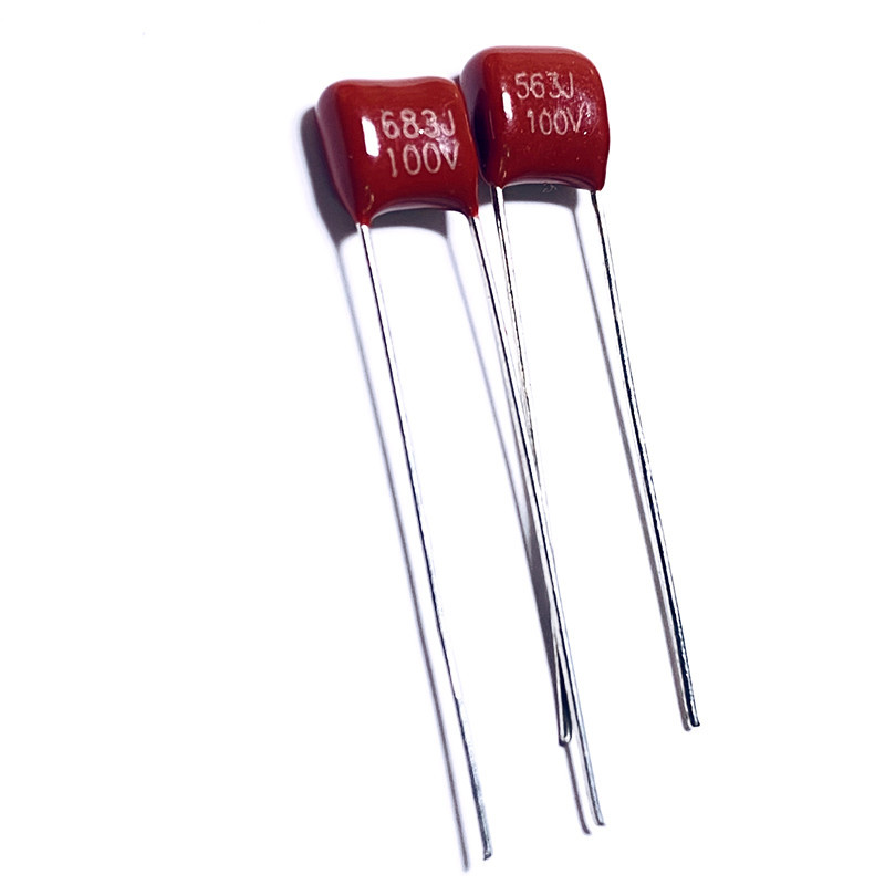 CL21X聚酯薄膜电容器100V821J 822J 823J 820PF 8.2NF 0.083UF - 图2