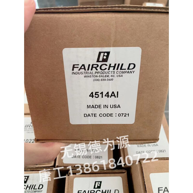 美国Fairchild仙童4514A调压阀4513A/4516A/4514AI/4516AI/4513AI-图3