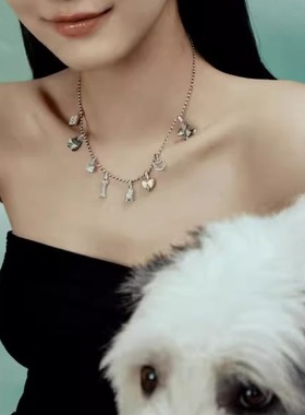 ICEWALD真冶宠物设计钻石项链