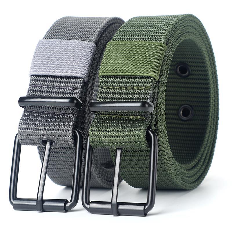 极速Mens Waist Belt Men Belts Lea Man For Jeans Black Male - 图3