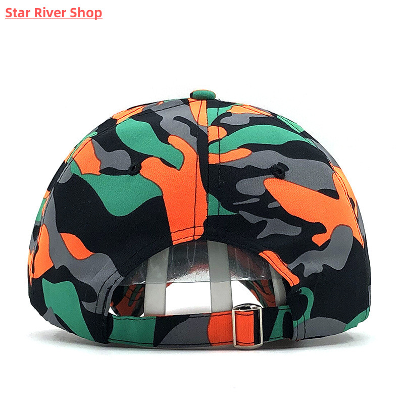 网红Summer Camo Baseball Cap Men Women Tactical Camouflage S - 图1