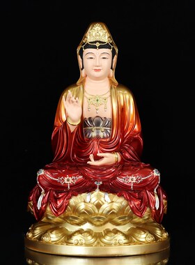 极速新观音菩萨家用摆件如来佛祖地藏王弥勒笑Q佛娑婆三圣四圣树