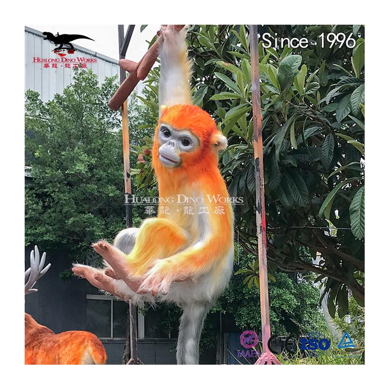 仿真动物猩猩小猴子动物模型仿真恐龙工厂设计制作工艺品 - 图3