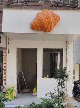 仿真大面包模型贝果面包店门头装饰蛋糕店灯箱定制玻璃钢雕塑摆件