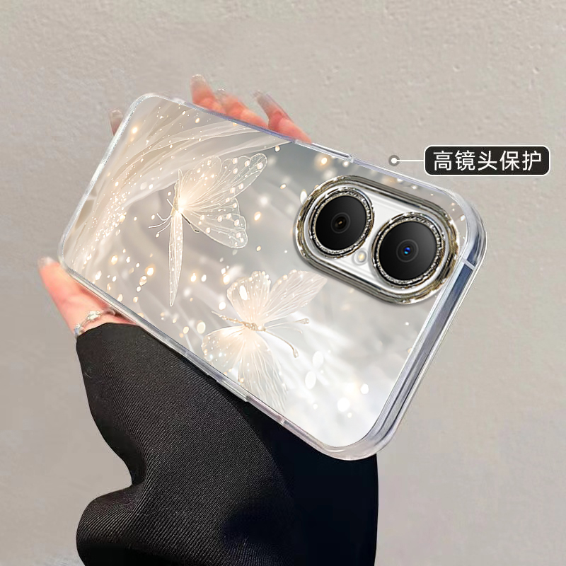 适用华为畅享80手机壳新款Hi畅享80S唯美梦幻蝴蝶Hi畅享70Plus精孔羽纱70Z保护套畅享60全包50Pro防摔壳 - 图2