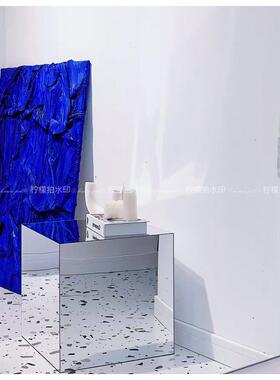 镜面甜品台 展示架柱子摆件装饰网红婚礼派对宴会活动打卡点布置