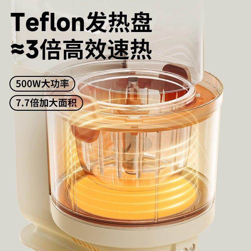 小白熊宝宝辅食机婴儿料理机小型多功能搅拌蒸煮一体机米糊研磨器,淘宝优惠券,粉丝福利购,淘宝优惠卷