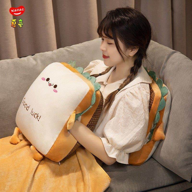 夏季抱枕被子两用凉席午睡枕头二合一珊瑚绒毯子办公室汽车靠背垫,淘宝优惠券,粉丝福利购,淘宝优惠卷