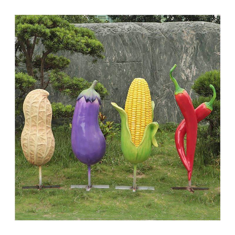 户外水果蔬菜雕塑生态农庄辣椒玉米茄子草莓模型仿真摆件玻璃钢,淘宝优惠券,粉丝福利购,淘宝优惠卷