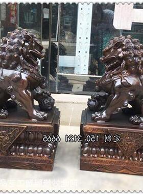 供应锻铜铸铜雕塑动物铜雕摆件铜牛铜狮子铜大像支持来图制作