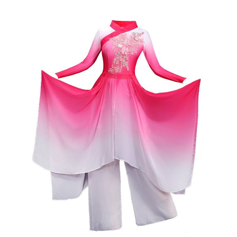 茉莉花新款古典扇子舞伞舞广场舞伴舞成人女表演舞蹈演出秧歌服装,淘宝优惠券,粉丝福利购,淘宝优惠卷