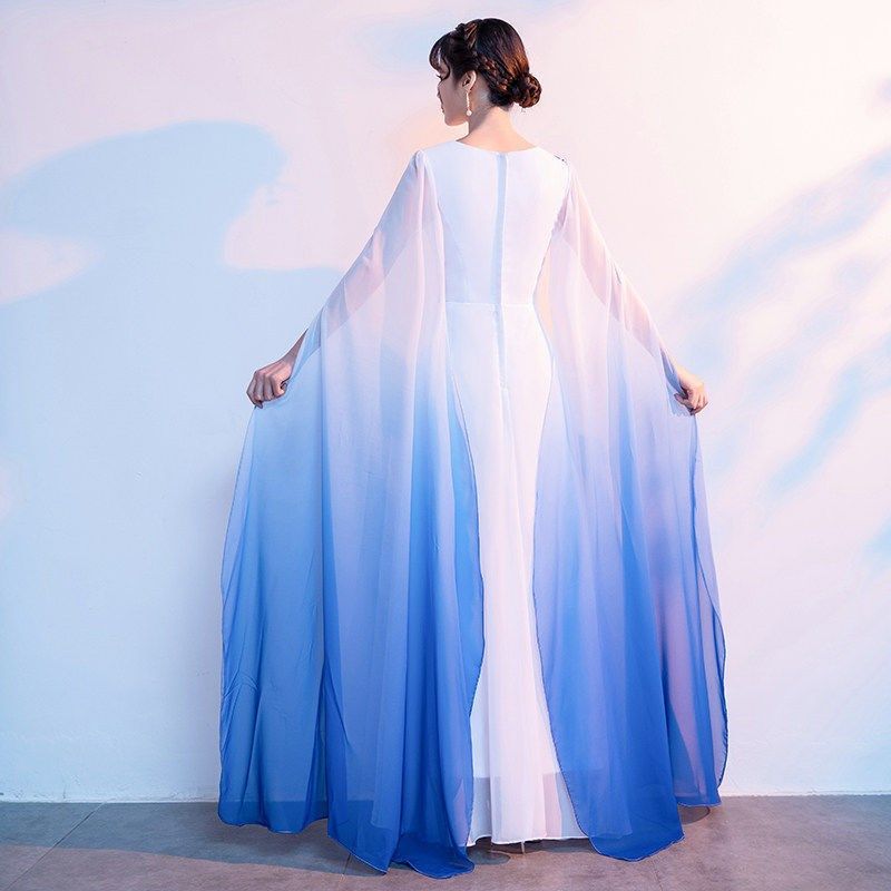 合唱服长裙古筝演出服中国风大合唱团开场舞礼服红歌比赛服装,淘宝优惠券,粉丝福利购,淘宝优惠卷