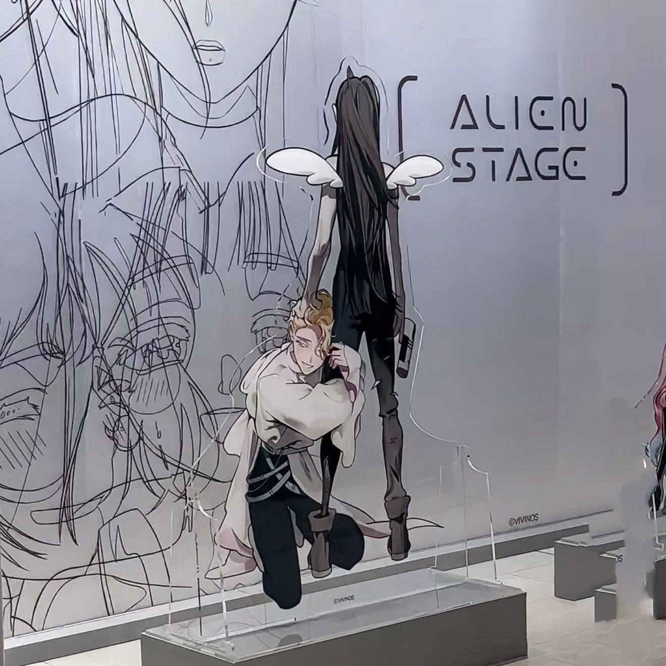 新款异形舞台15cm超大立牌可爱高颜值亚克力桌面装饰摆件,淘宝优惠券,粉丝福利购,淘宝优惠卷