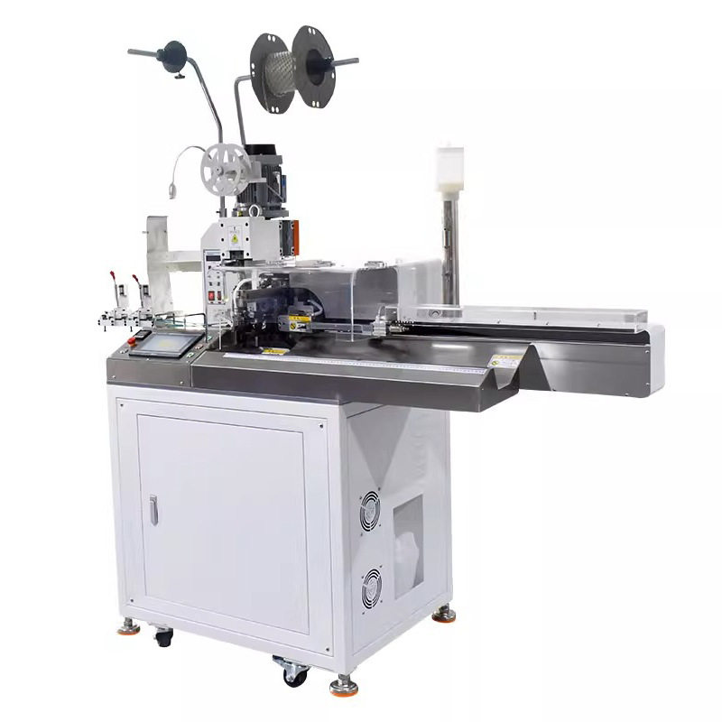 五线打端沾锡机连剥带打压线排线裁线铆接一体全自动双头端子机,淘宝优惠券,粉丝福利购,淘宝优惠卷