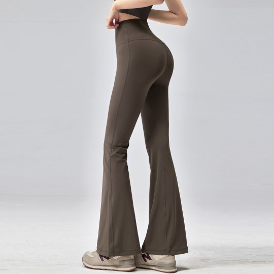 TEETKE high waist butt lift yoga bootcut pants