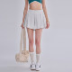 TEETKE loose fake two-piece sports shorts