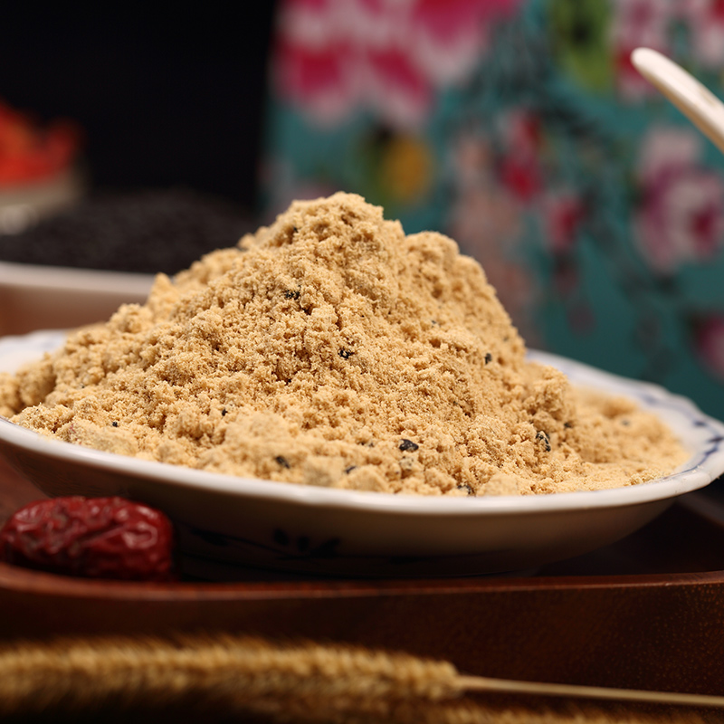 兆辉清真油炒面红枣甜油炒面食品400g坚果谷物早代餐粉