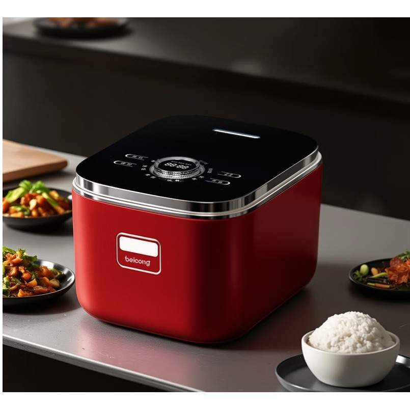 日本纯钛0涂层内胆ih电饭煲低糖家用3到4人米汤分离控糖电饭锅