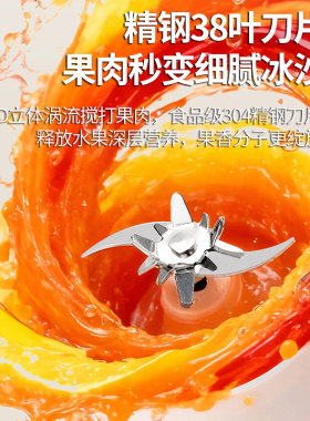 荣事达榨汁杯大容量电动炸果汁机