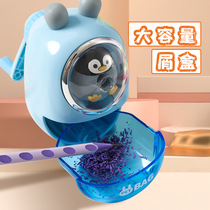 Pencil Sharpener Cartoon Safety Hand-cranked Automatic Lead Inserting Pencil Sharpener Pencil Spinner Student and Childrens Stationery