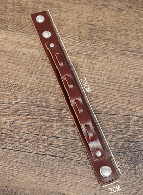 欧美新款手环厂家直供复古多层男士牛皮手链个性潮流街舞酒吧配饰