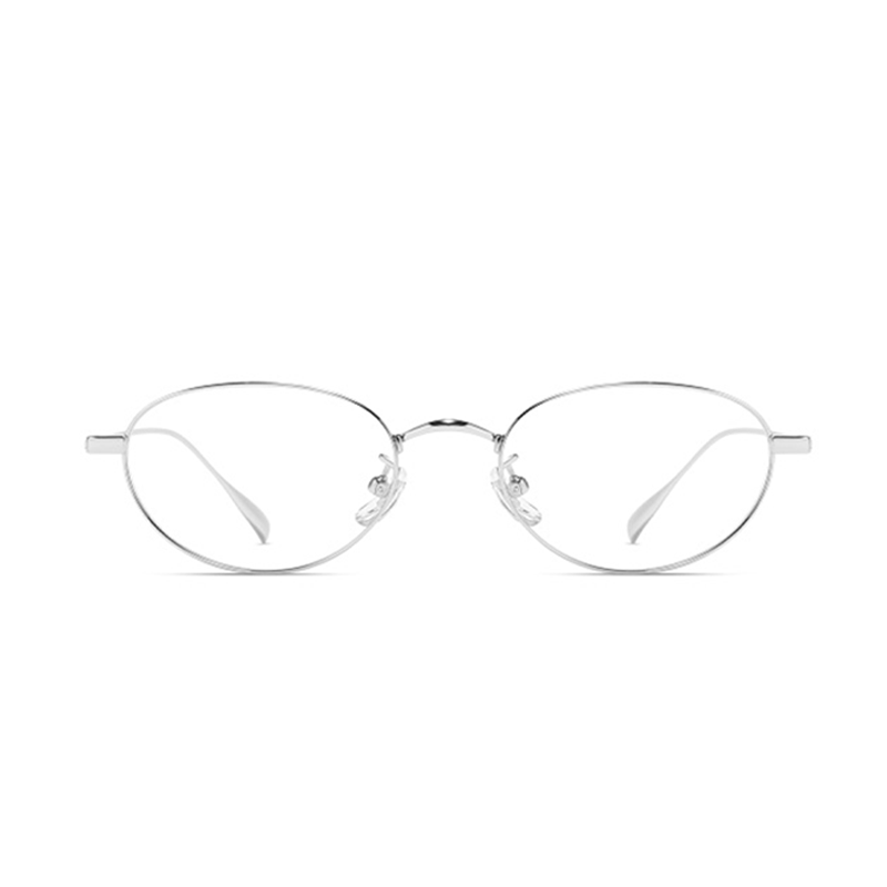 BLUE ELEPHANT Aall系列 2025新品金属椭圆镜框超轻复古时尚眼镜 - 图0