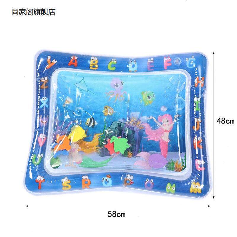 pvc拍拍水垫爬爬垫男女儿童充气海洋动物拍水垫宝宝爬行拍打水袋,淘宝优惠券,粉丝福利购,淘宝优惠卷