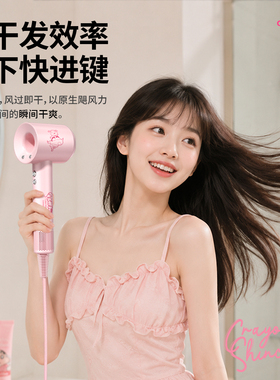 蜡笔小新联名负离子速干吹风机