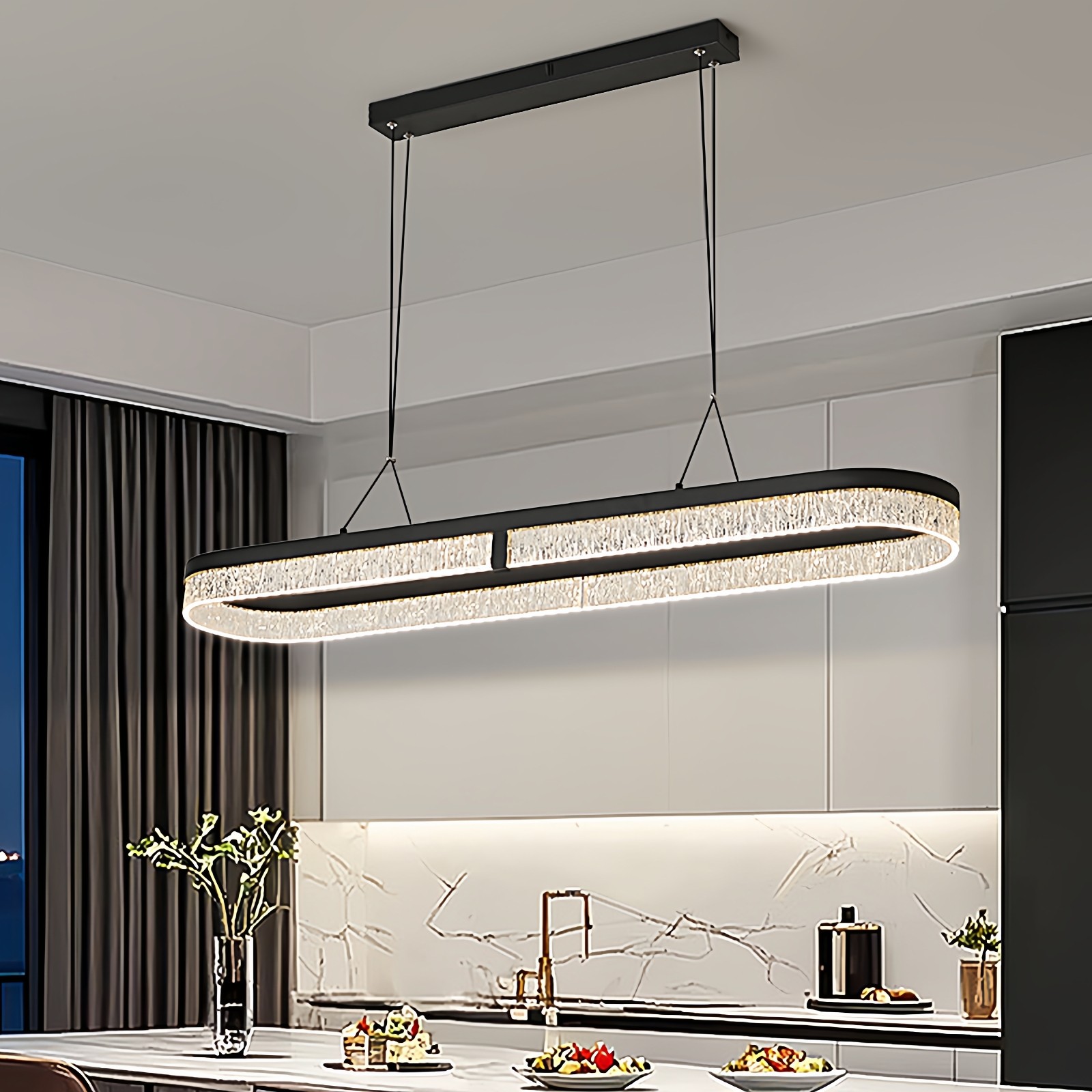 意式轻奢高级感客厅主灯现代简约吸顶灯2025新款灯具全屋套餐组合,淘宝优惠券,粉丝福利购,淘宝优惠卷