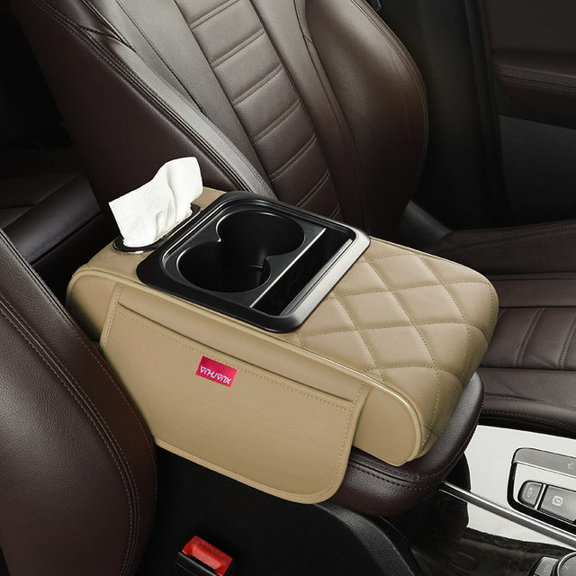 Multifunctional handrail box pads cardboard tea cup holder