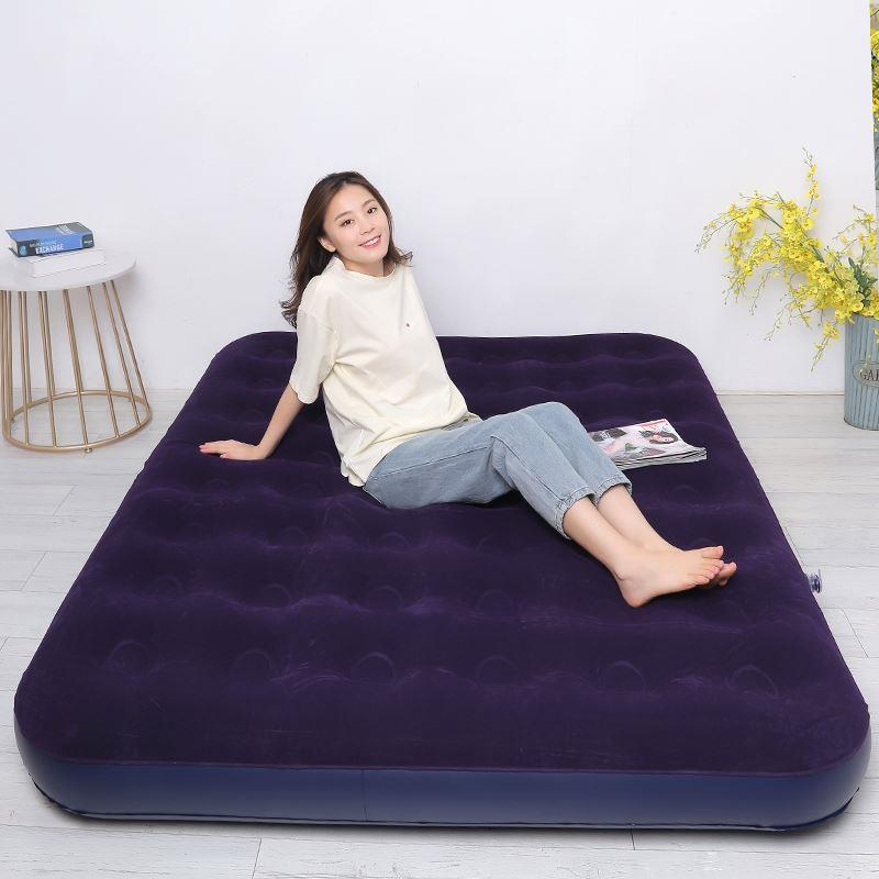 充气床垫打地铺单人气垫床家用懒人床充气床双人1米5折叠床单人床 - 图1