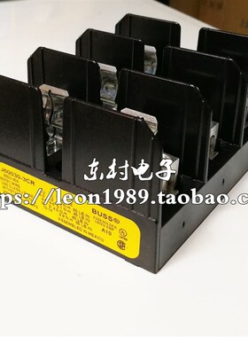 美国BUSSMANN保险丝座 J60030-1CR-2CR-3CR 600V JKS-LPJ-35A-60A