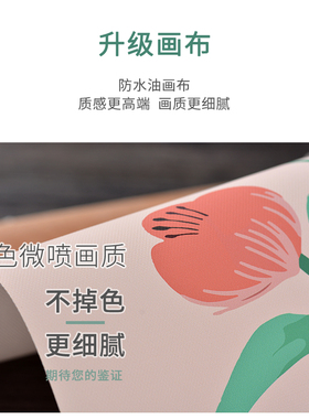 梵高艺术油画布艺挂画电表箱遮挡画墙面装饰挂布背景布墙布免打孔